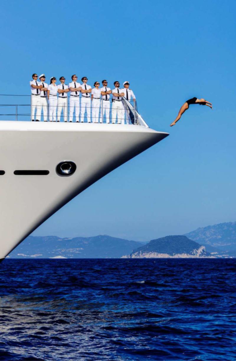 Tony Kelly Figurative Photograph - She dives me crazy, Sardegna, Fine Art Photography, 2024