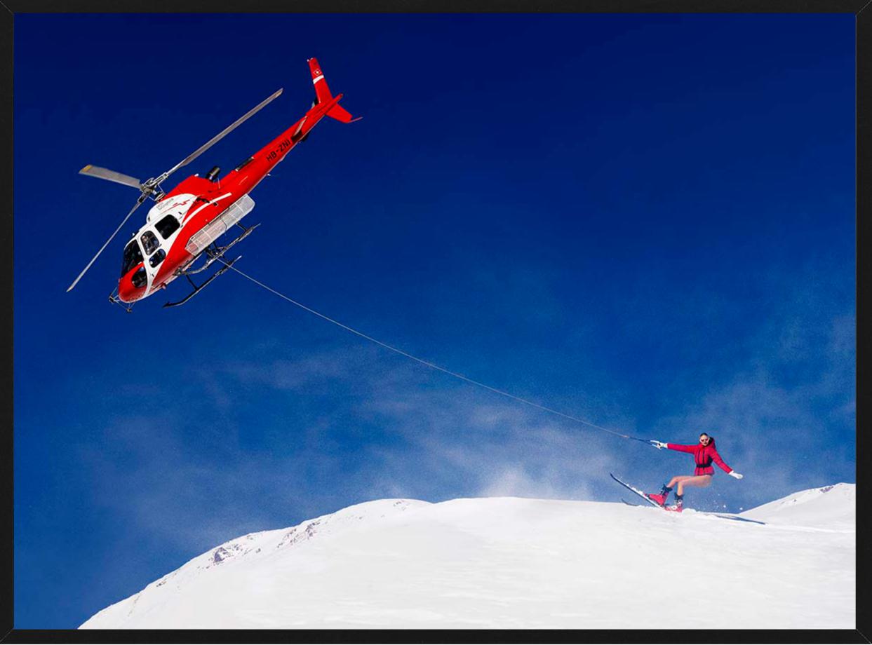 Ski Lift - Photograph by Tony Kelly