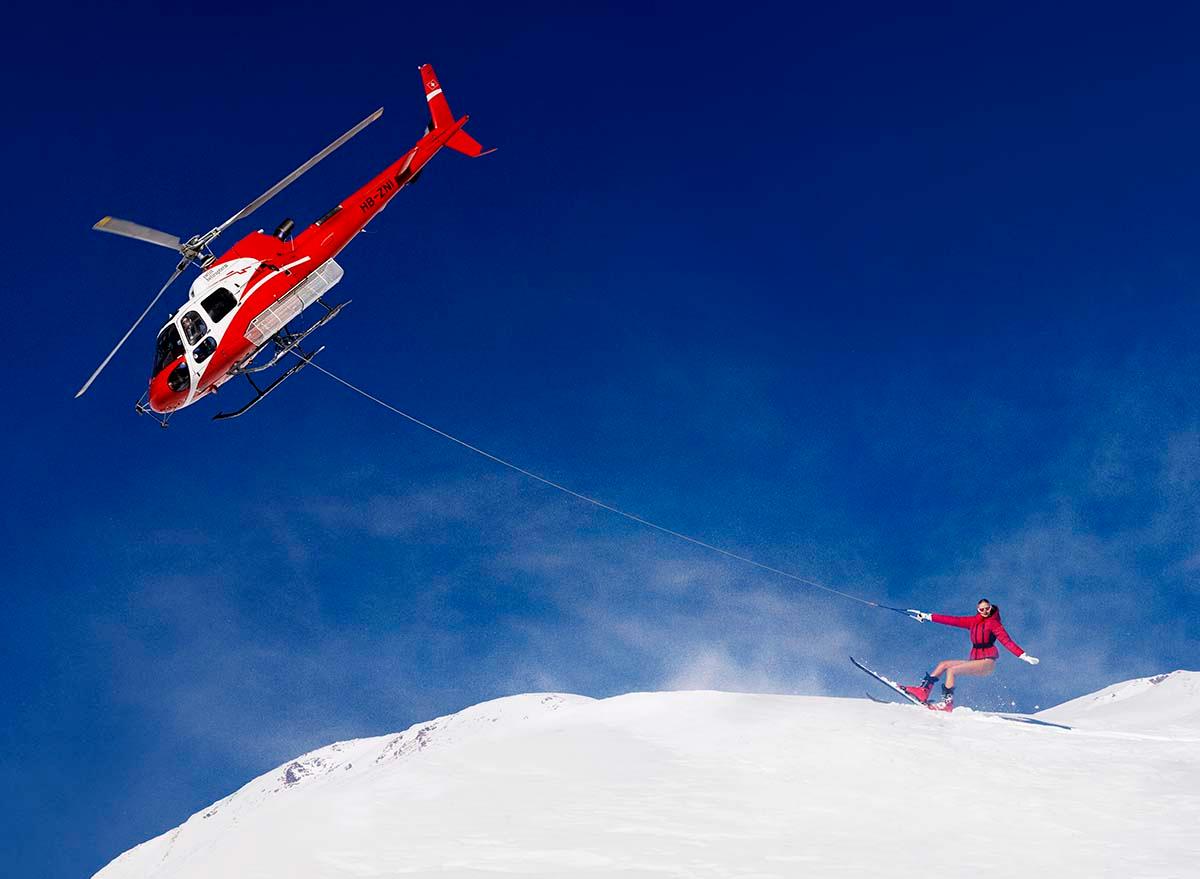 Tony Kelly Figurative Photograph - Ski Lift