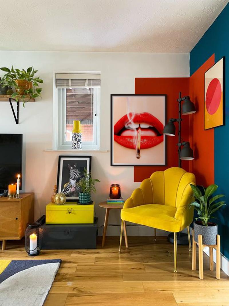 Smoking Lips, Playboy Cover - Red Lips with Match, fine art photography, 2013 For Sale 3