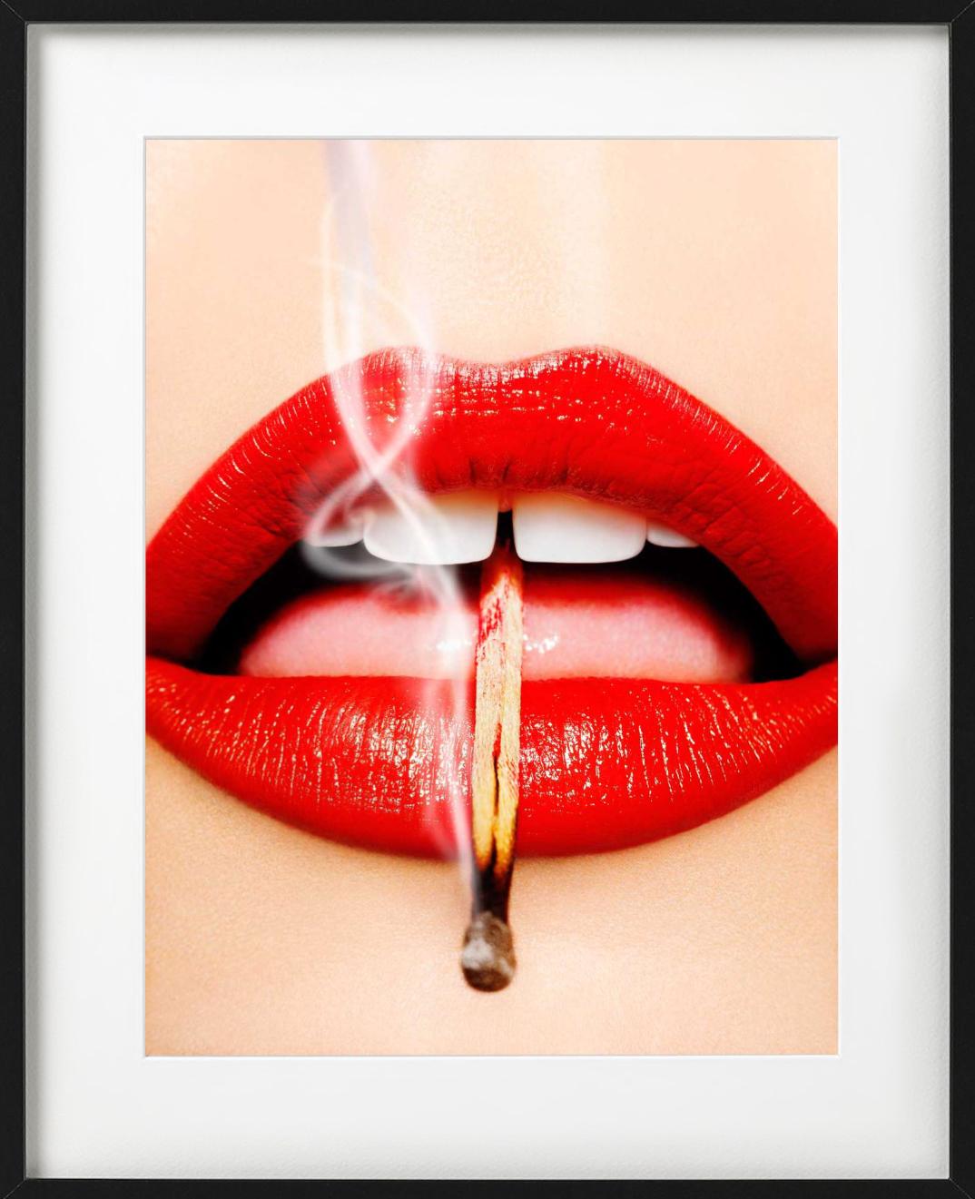 lips with cigarette