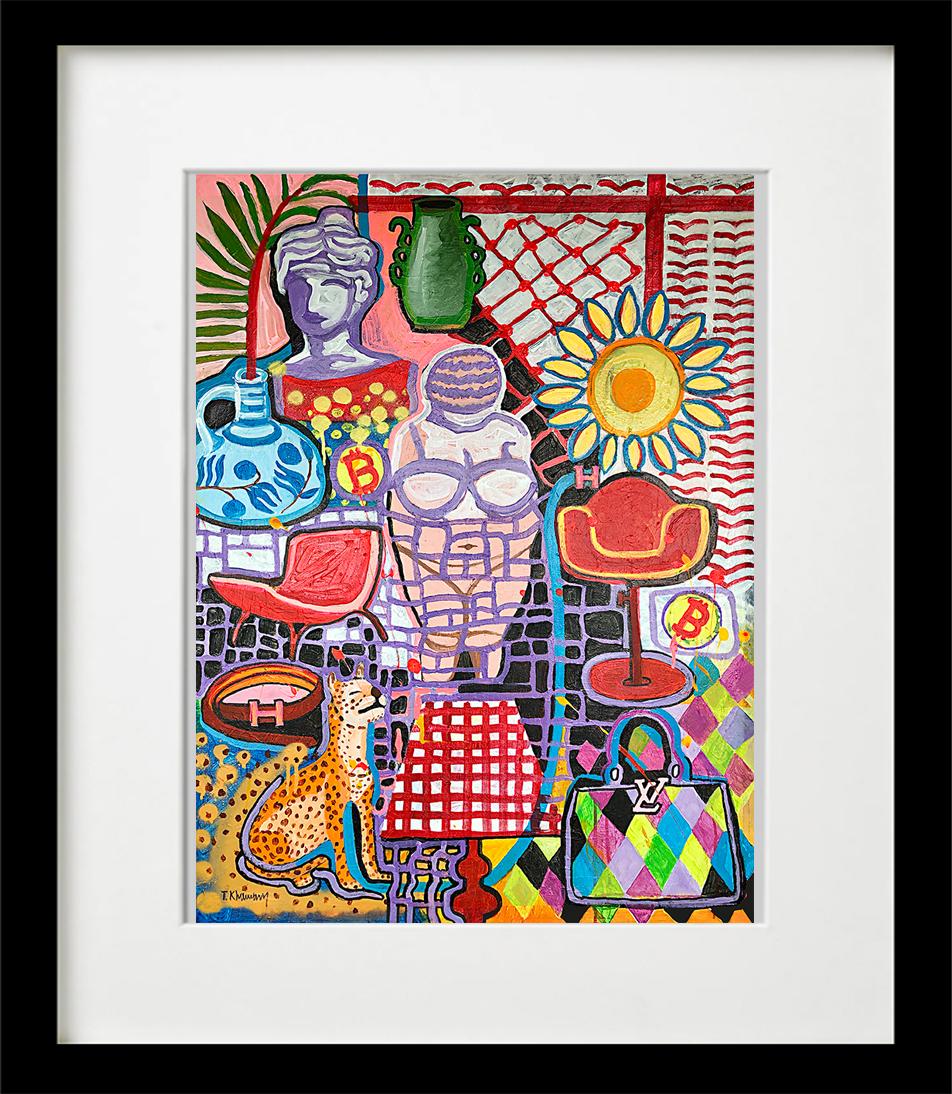 Tony Khawam Still-Life Print - B-Auction