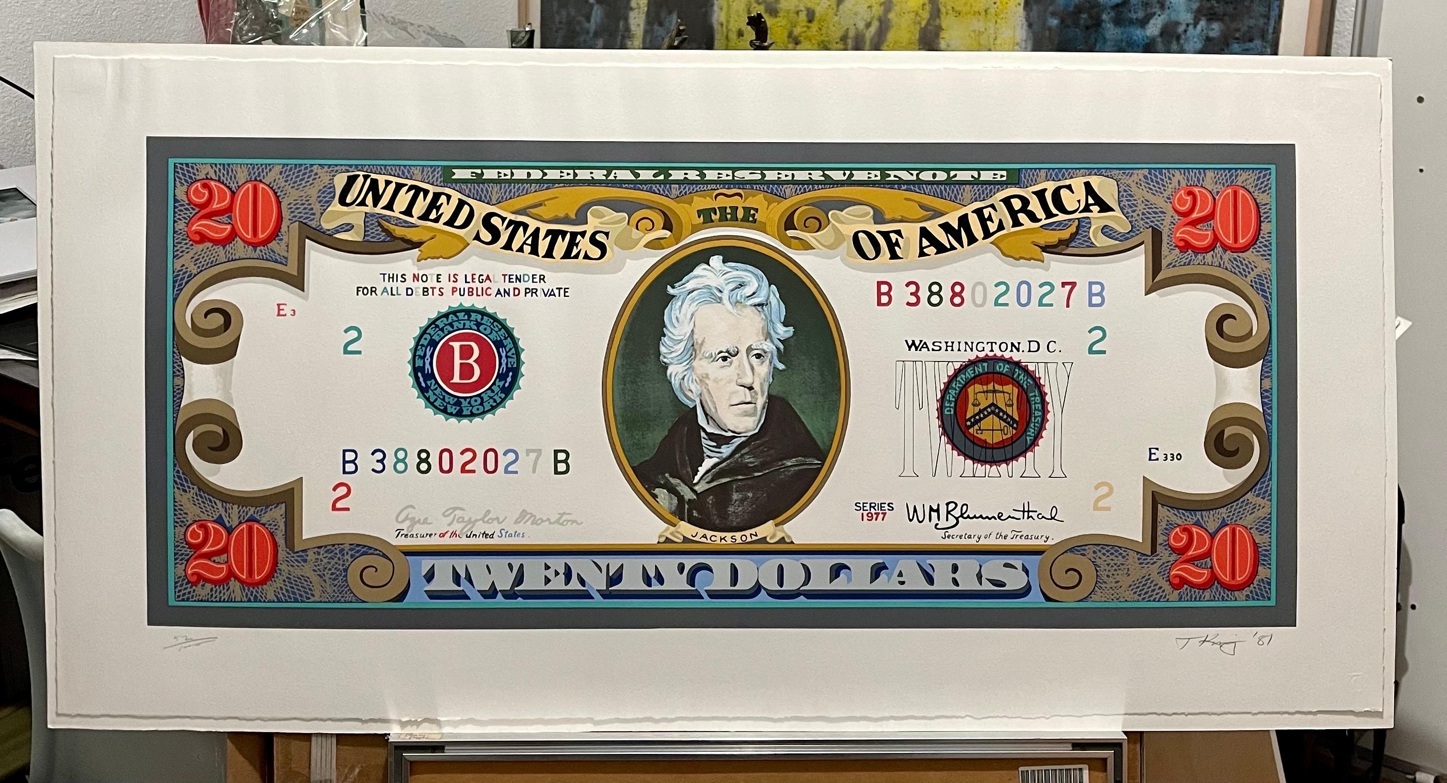 1999 20$ bill