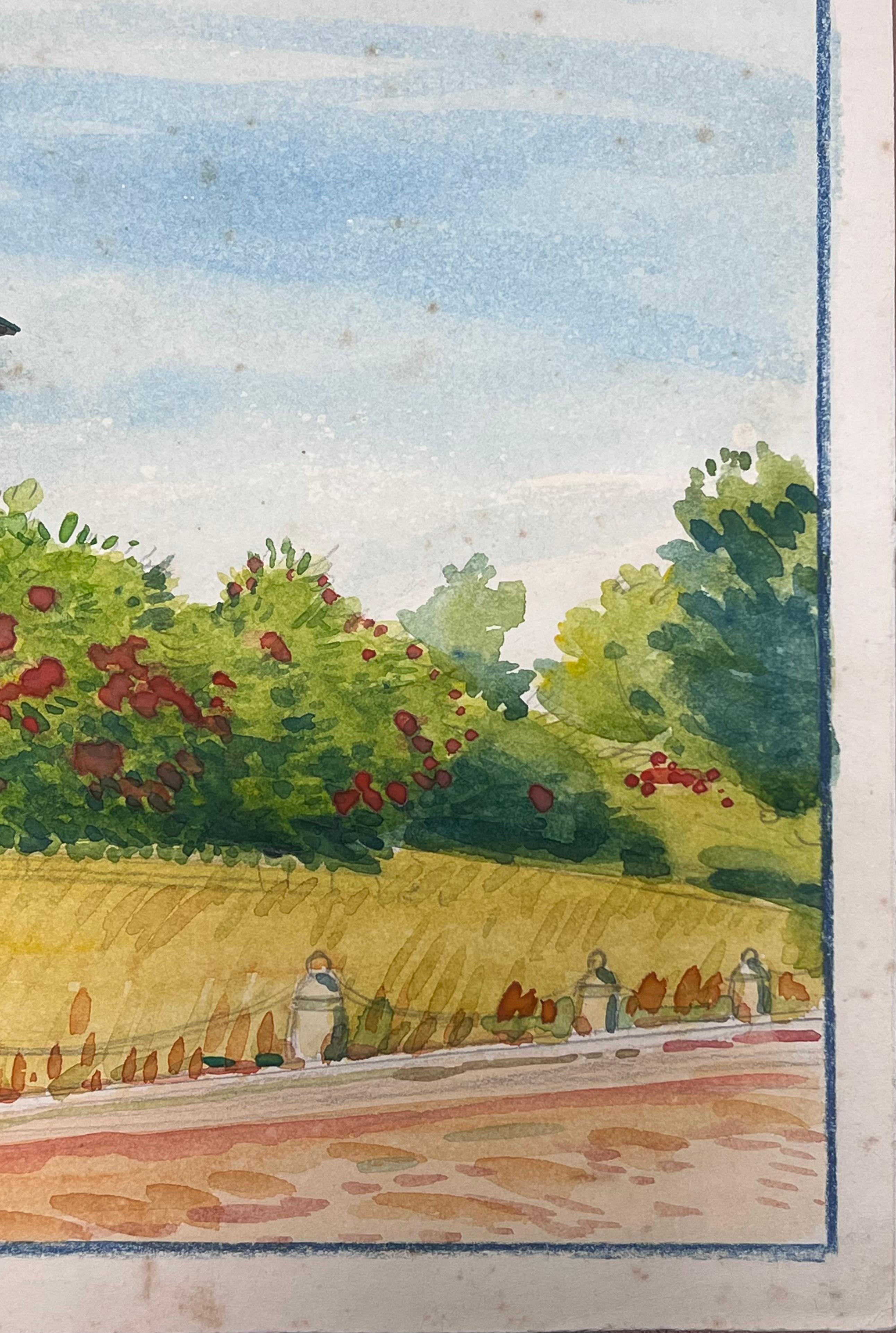Jardin Exotique de Monaco Tony Minartz (French, 1873 - 1994)  
signed watercolour on artist paper
painting : 12.75 x 16.5 inches
Provenance: private collection in the South of France, 
Condition: very good condition with some age related markings to