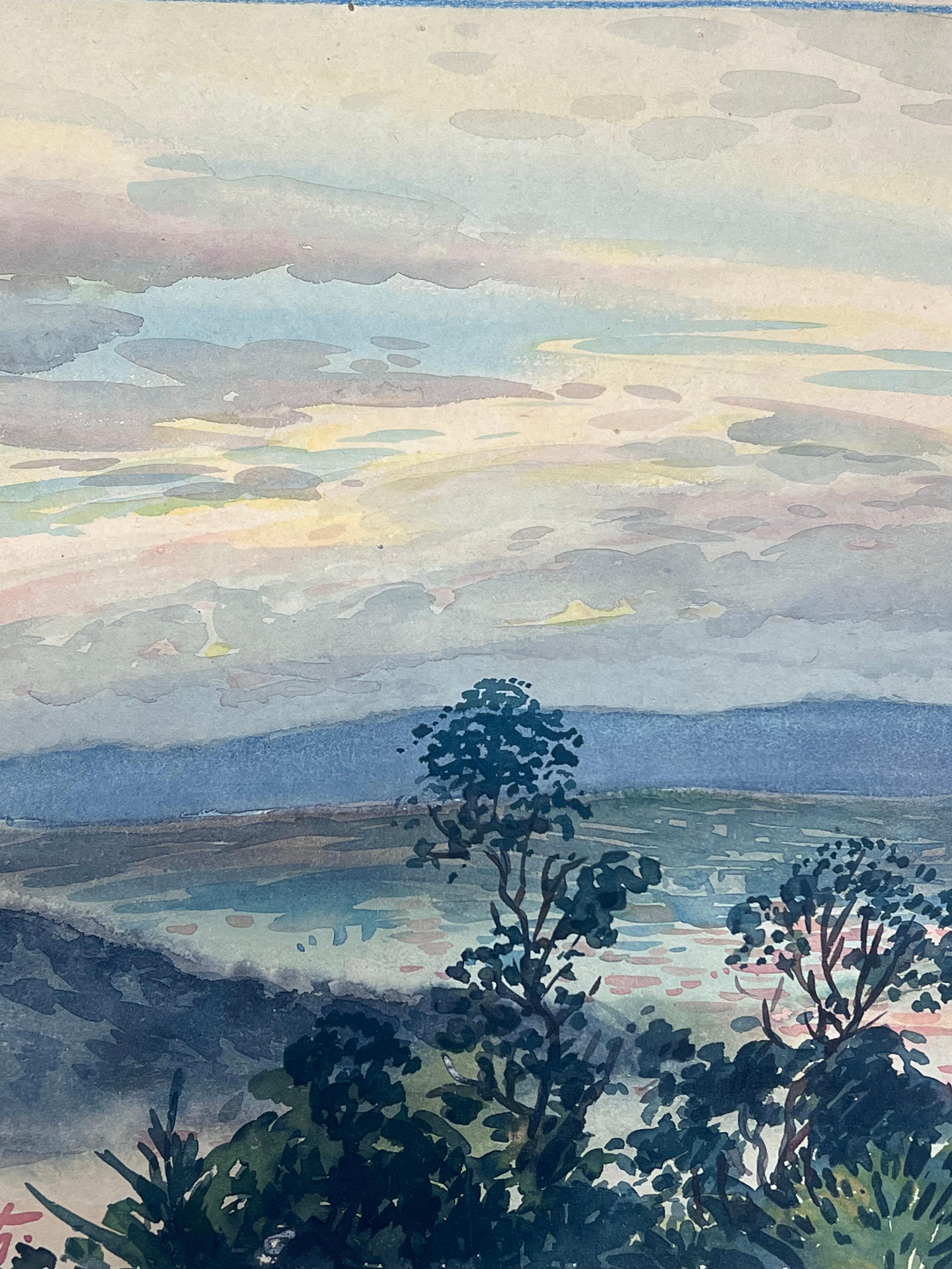 Vista su Nizza
Tony Minartz (francese, 1873 - 1994)
acquerello firmato su carta d'artista
dipinto: 12,75 x 17 pollici
Provenienza: collezione privata nel sud della Francia, 
Condit: ottime condizioni con alcuni segni dell'età sulla carta. 

Minartz