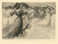 "Le Bal" original etching