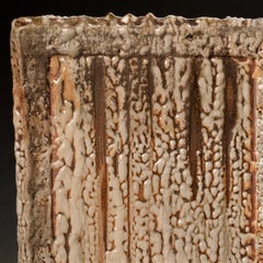 'Fire Painting, Diptych with Crawling Shino Glaze #15 & 16.11.12'