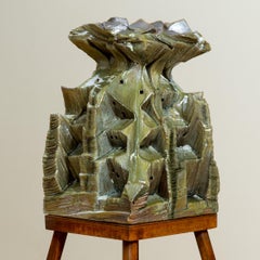 Large ceramic wood-fired sculpture: 'Children Of Light IV''