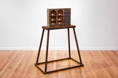 Large ceramic wood-fired sculpture: 'Collector’s Cabinet '