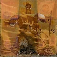 Wood Fired Ceramic Painting: 'Fire Painting 1.2.10'