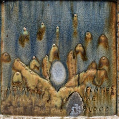 Pintura cerámica al fuego: "Pintura al fuego 17.6.18".