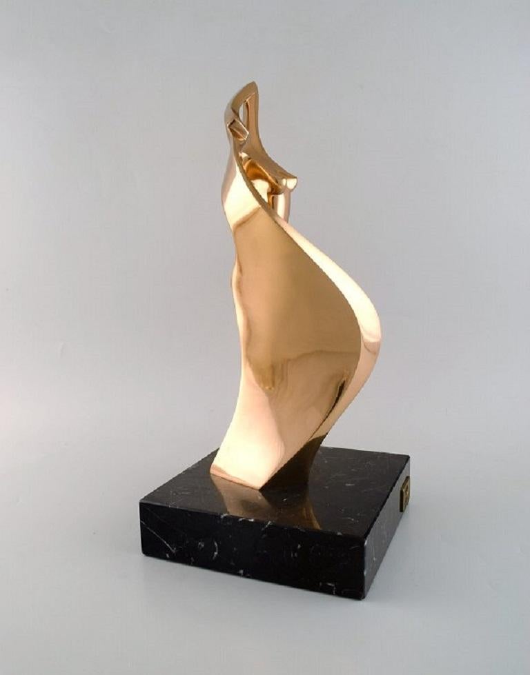 Spagnolo Tony Morey per Italica, Spagna. Grande scultura femminile modernista in bronzo. in vendita