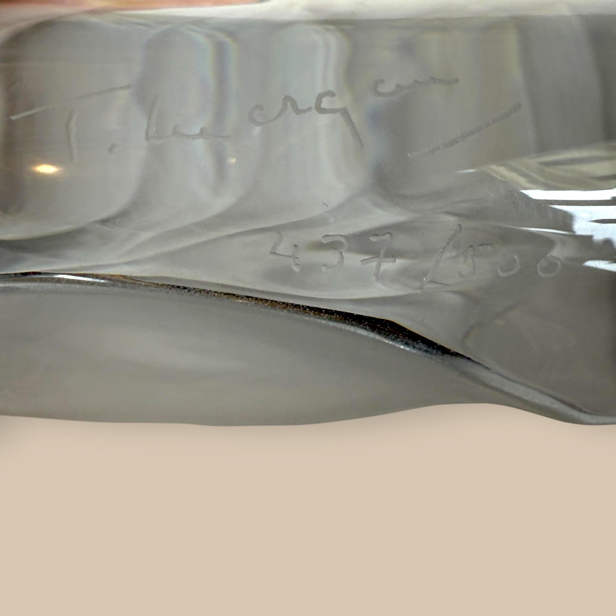 Tony Morgan per Daum - Scultura in cristallo 