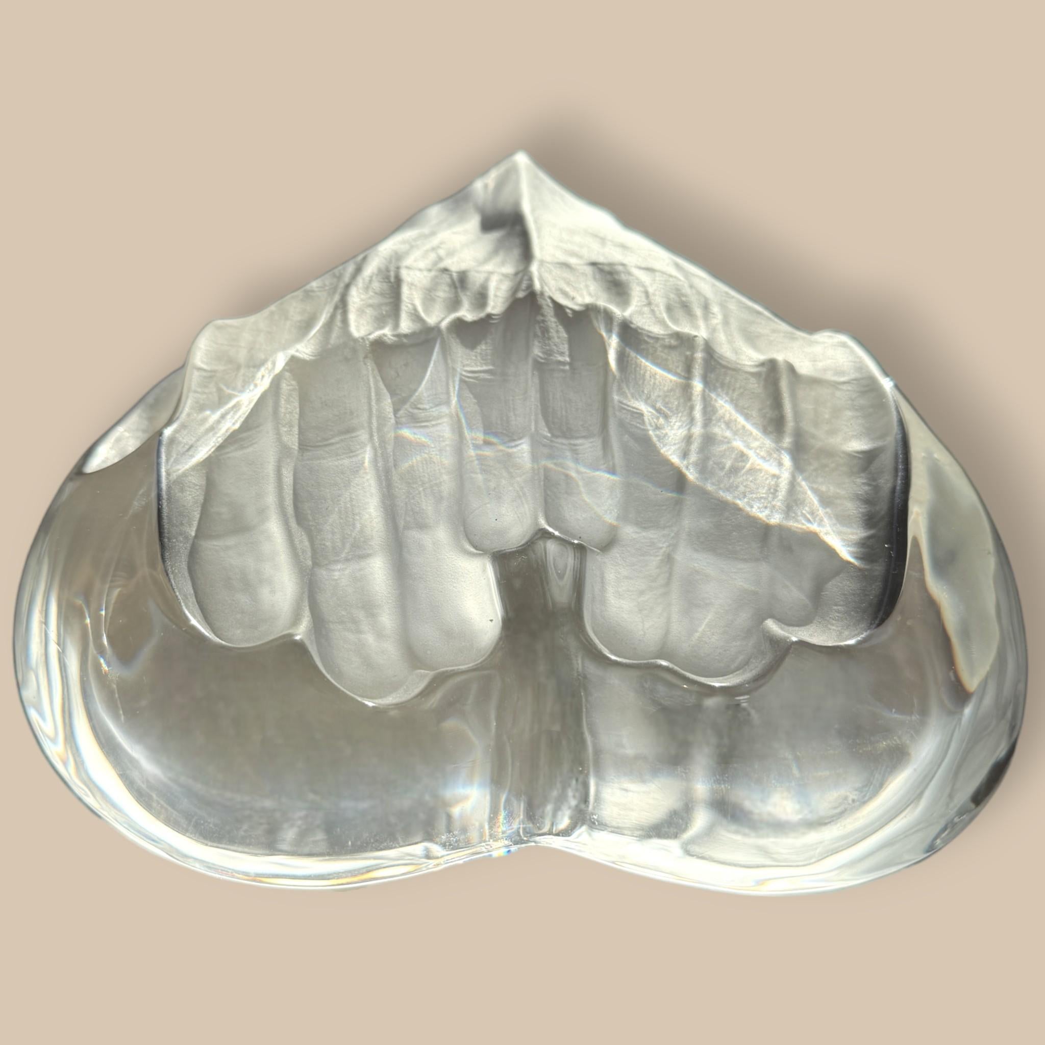 Cristallo Tony Morgan per Daum - Scultura in cristallo 