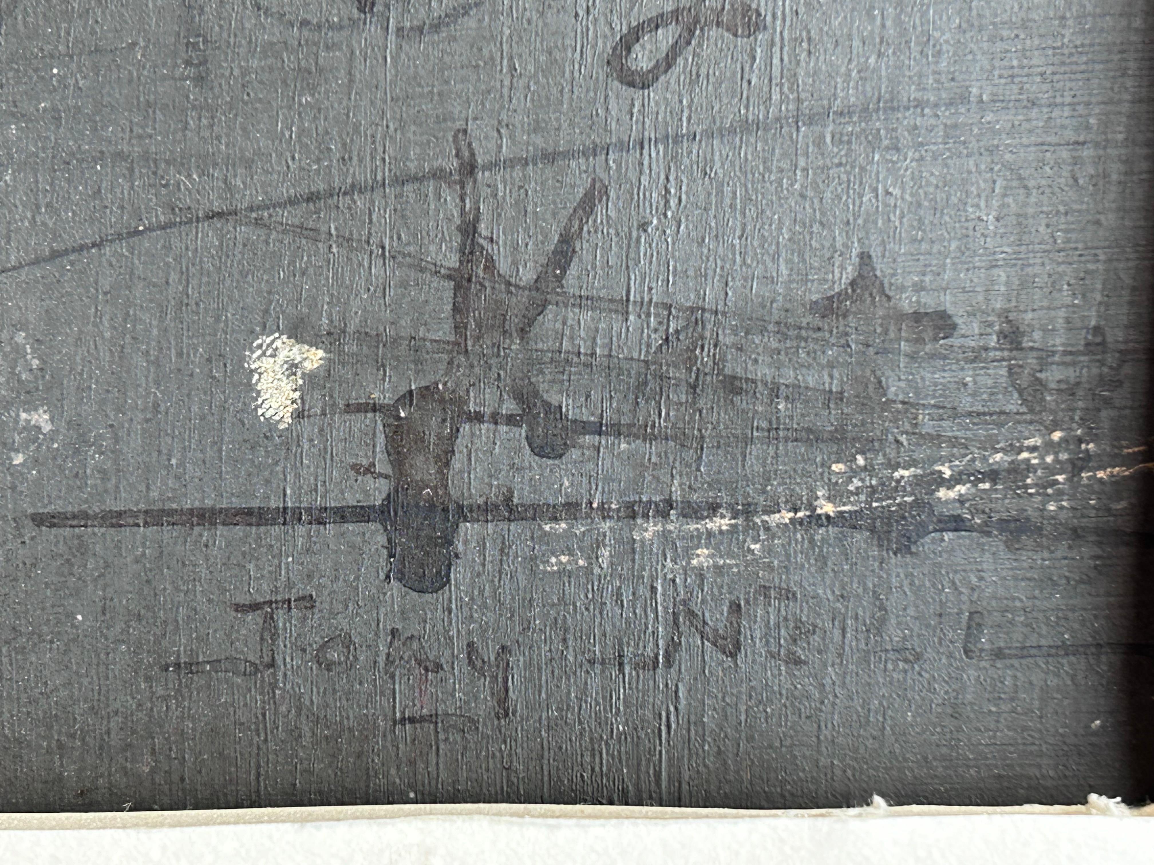 Porträt eines kleinen Mädchens mit dem Titel „Katy“ (Braun), Portrait Painting, von Tony Nell