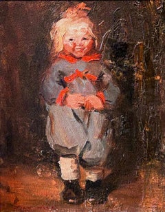 Ritratto di una bambina intitolato "Katy".