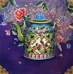 Brilliante #3, Peranakan Baba Nyonya Straits Chinese Kamcheng Porcelain, En stock