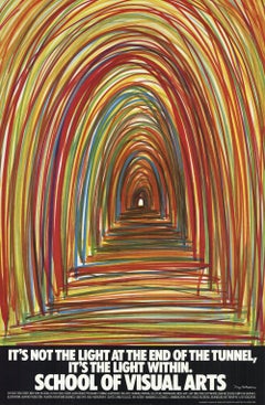 Vintage Tony Palladino 'It's Not the Light at the End of the Tunnel, it's the Light