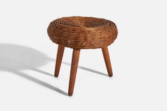 Tony Paul Attribution, Hocker, Weide, Wood, Vereinigte Staaten, 1950er Jahre