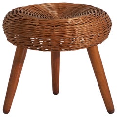 Tony Paul Attribution, Hocker, Weide, Wood, Vereinigte Staaten, 1950er Jahre