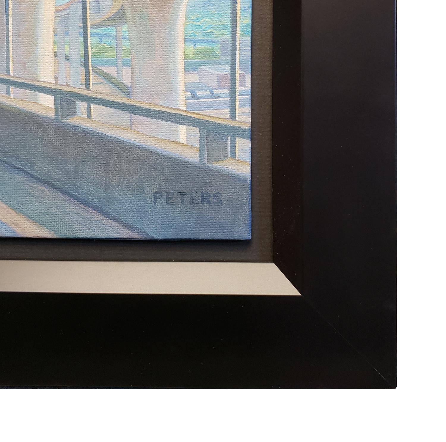 Overpass; Portland, Oregon - Realist Painting by Tony Peters