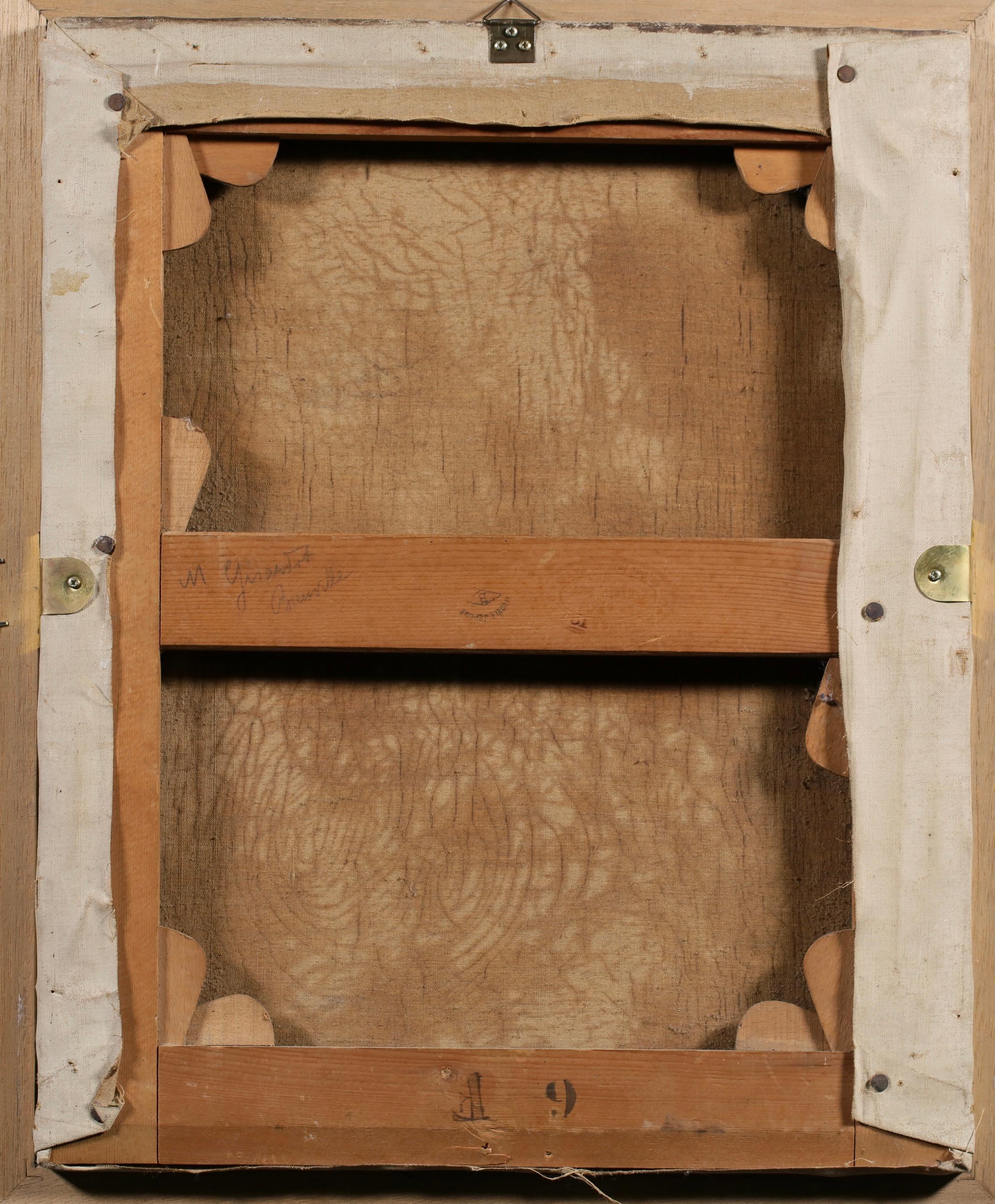 La Couturiere - Akademisches Portrait Ölgemälde von Tony Robert-Fleury im Angebot 2