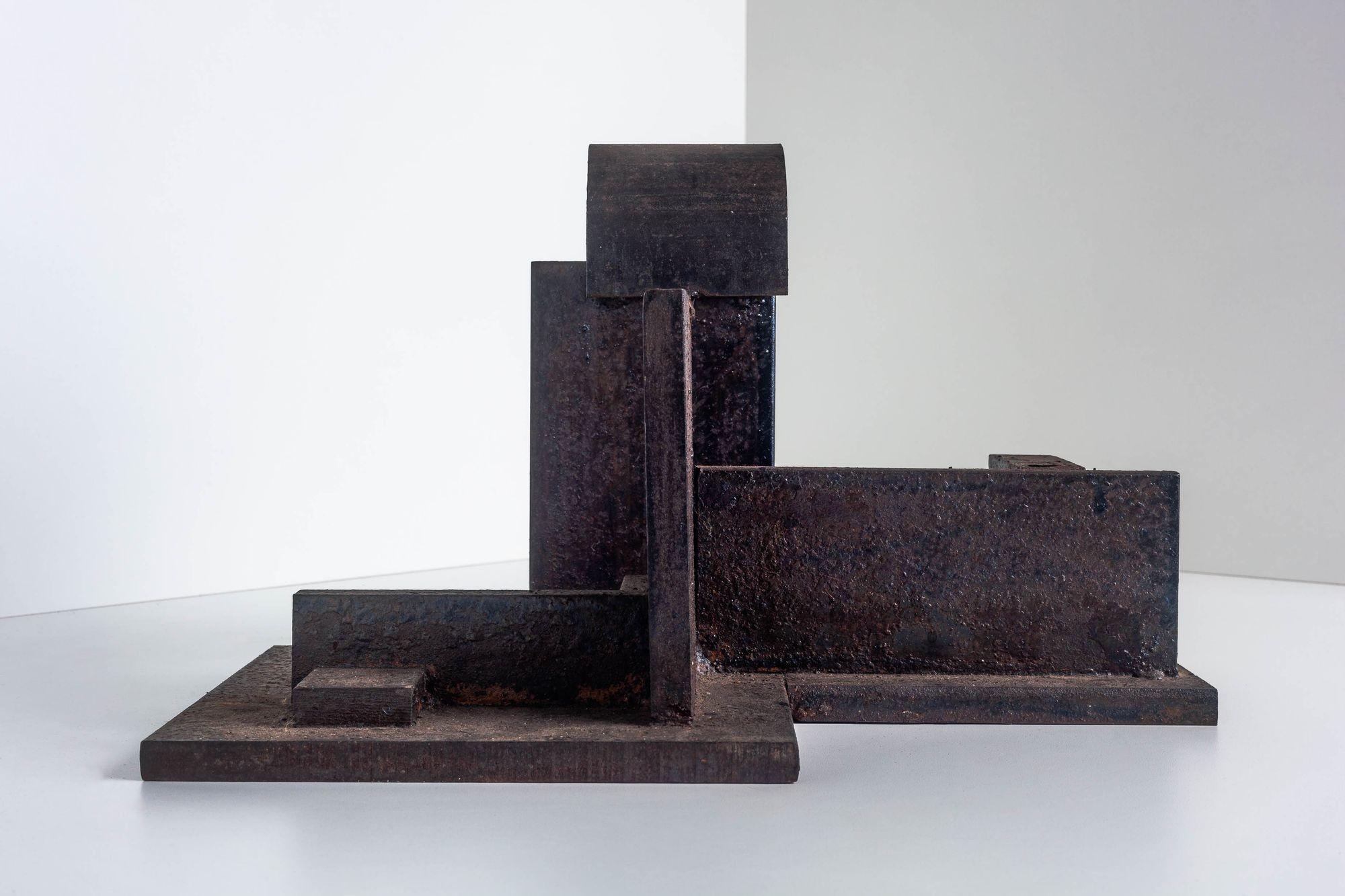 Tony Rosenthal Welded Steel Architectural Sculpture For Sale 2