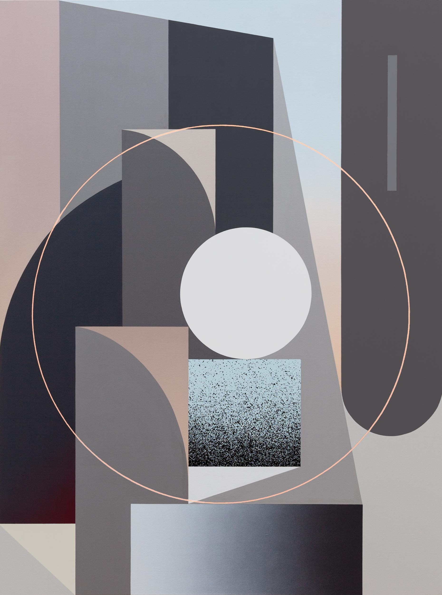 Tony “Rubin” Sjoman Abstract Painting – Arden: „Fleckenblut“