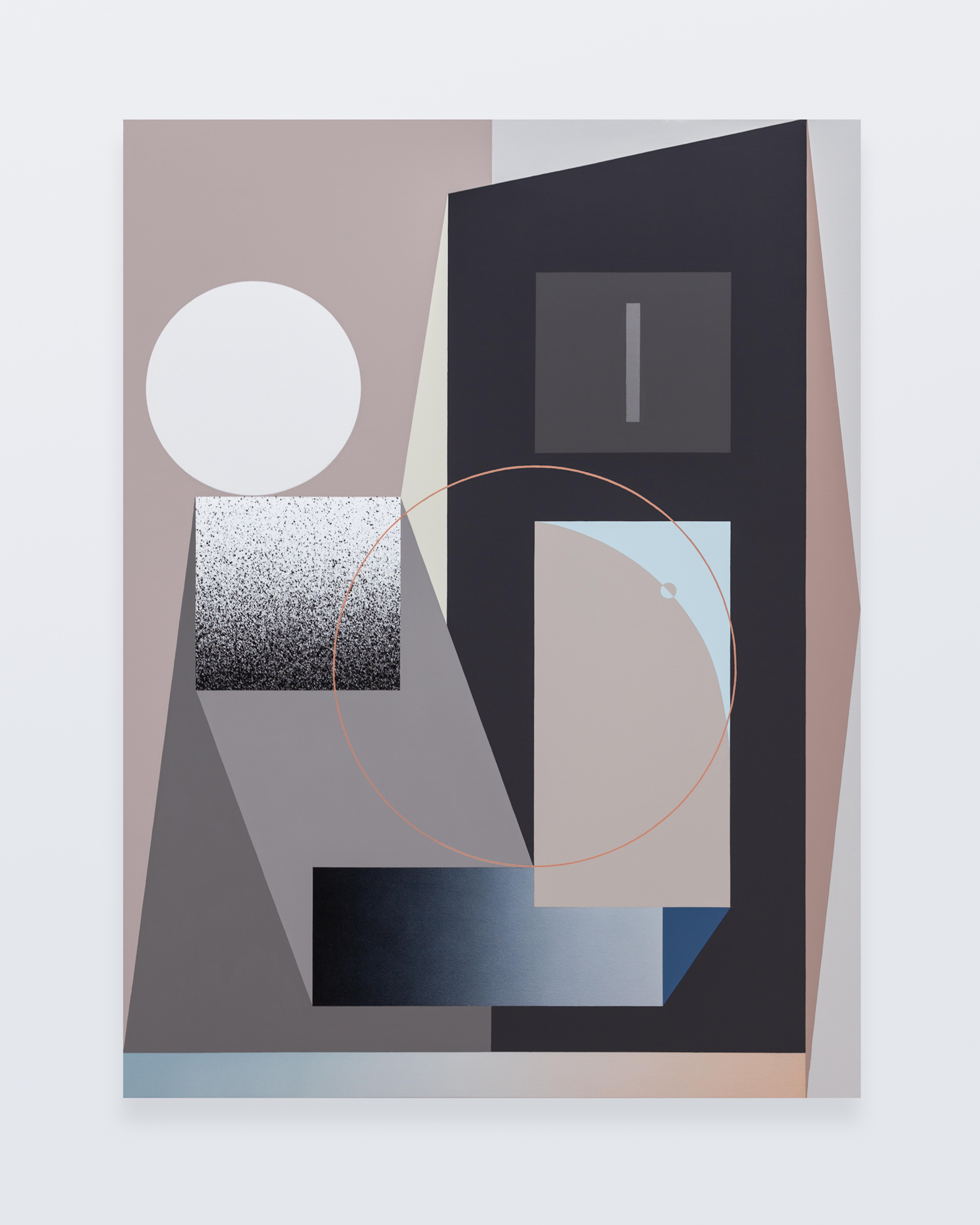 Abstract Painting Tony “Rubin” Sjoman - Trois ans et plus