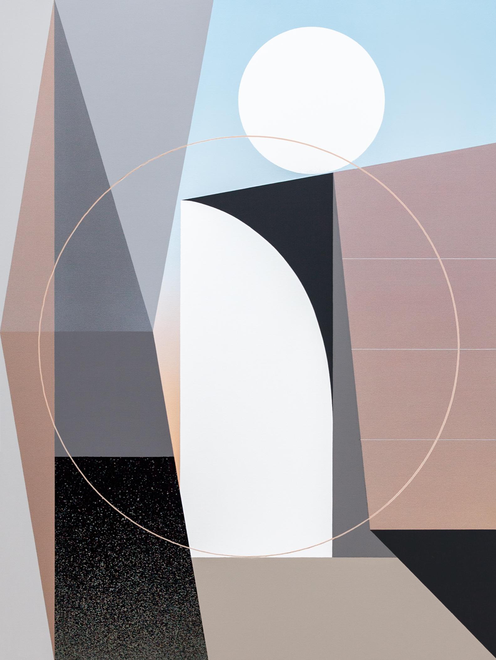 Tony “Rubin” Sjoman Abstract Painting - The Source Index