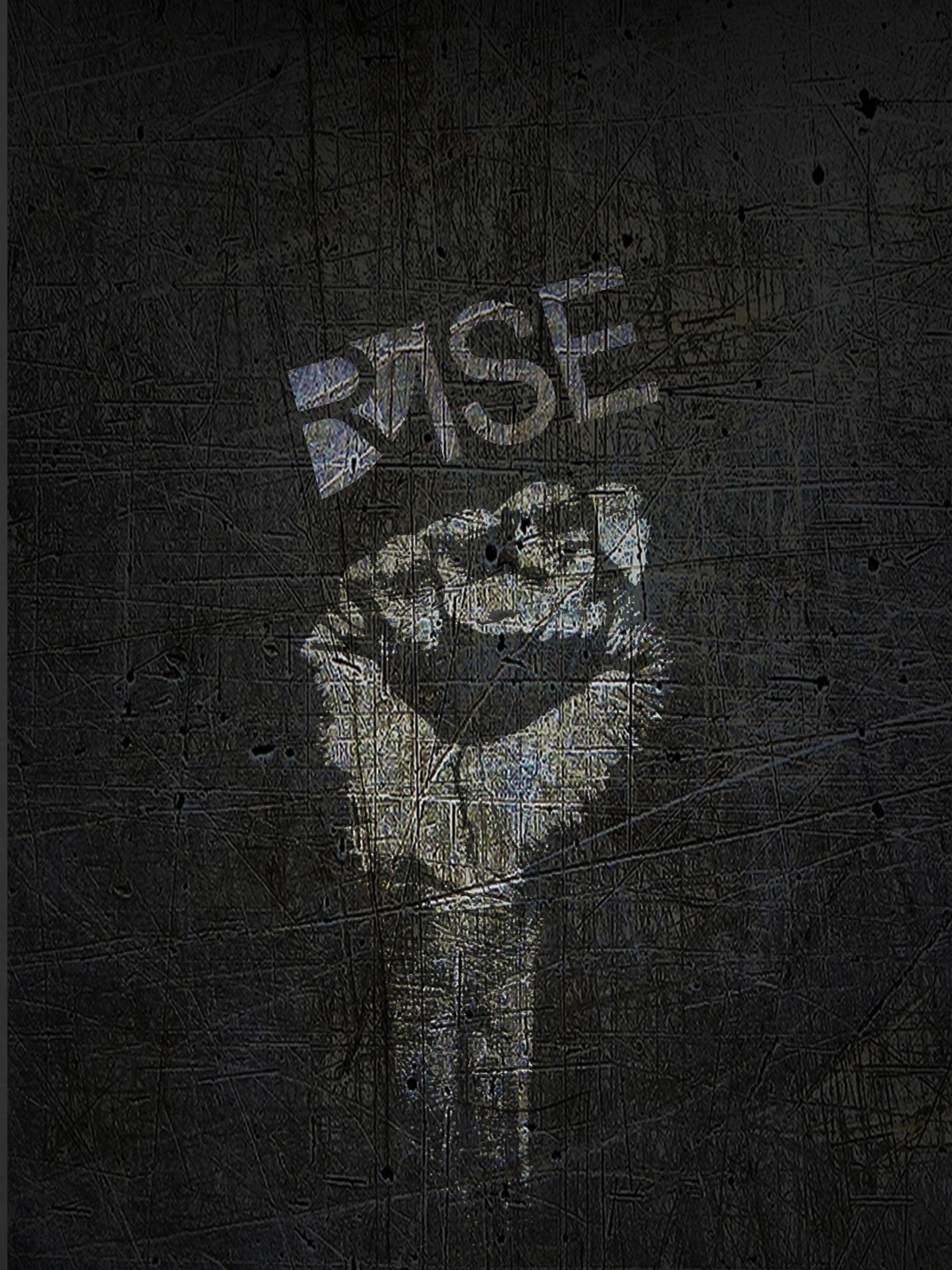 Rise Power, Mixed Media auf Leinwand – Mixed Media Art von Tony Rubino