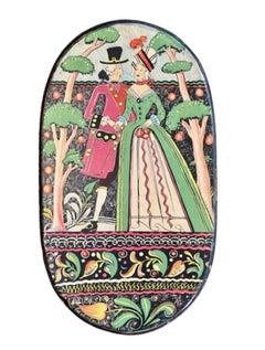 Tony Sarg Folk Art Bridal Box, circa 1920