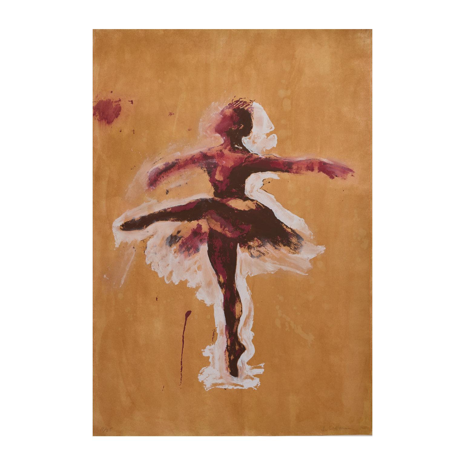 Tony Scherman Figurative Print – Ballerina