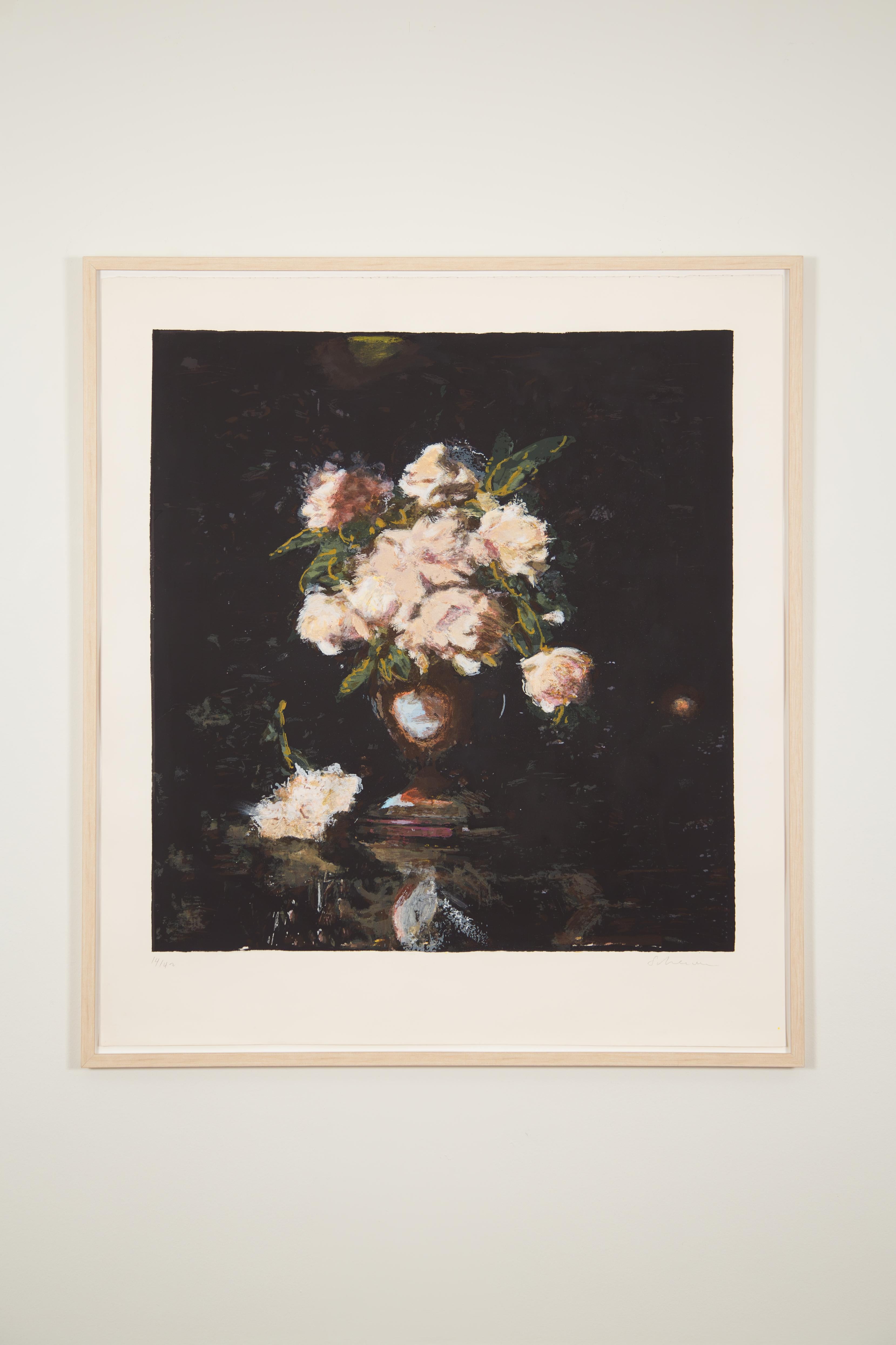 Conversations with the Devil: Peonies - Print by Tony Scherman
