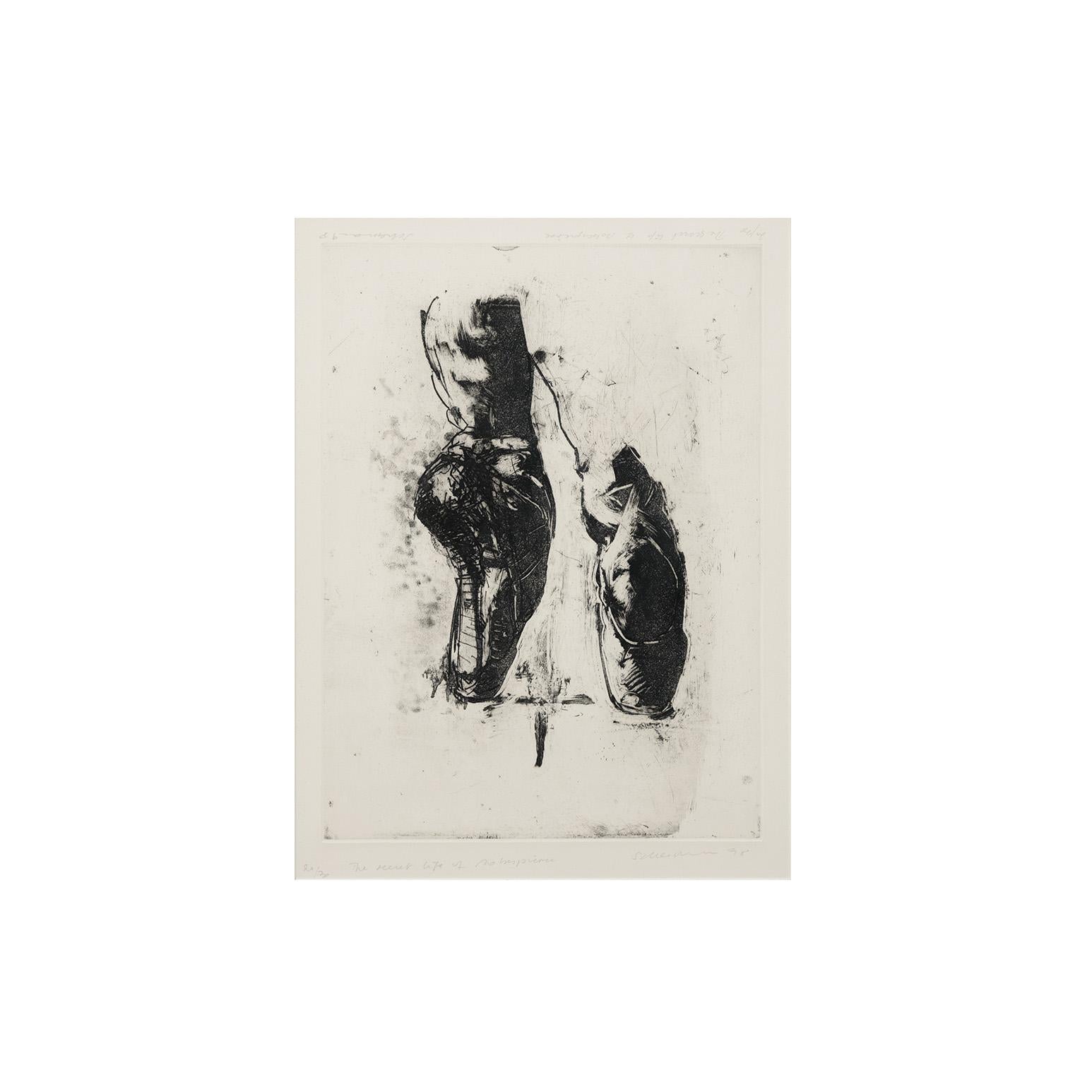 Secret Life of Robespierre - Contemporary Print by Tony Scherman