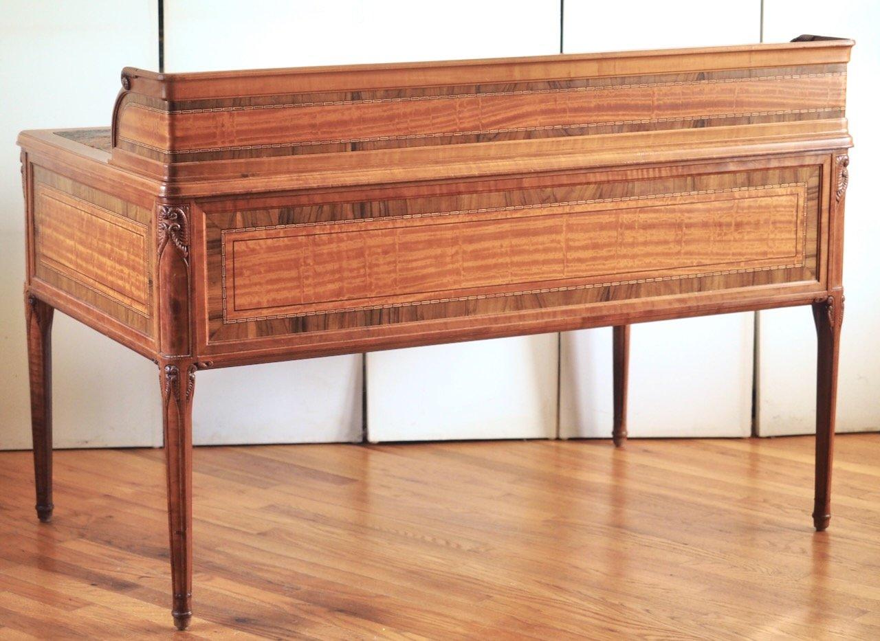 Pearwood Tony Selmersheim desk For Sale