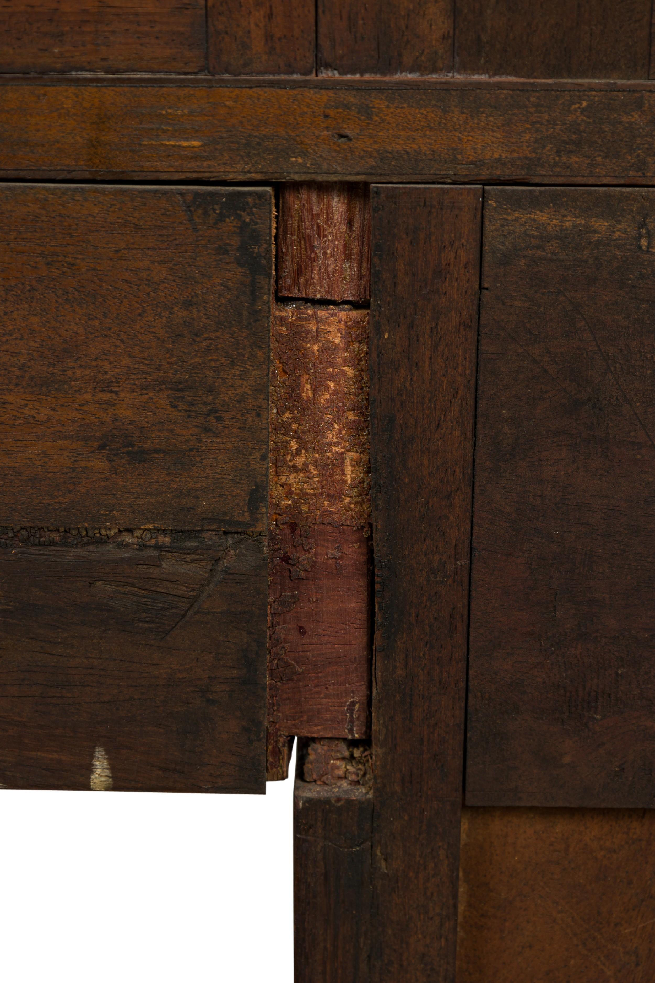 Scrivania da architetto di Tony Selmersheim in stile Art Nouveau francese in Oak e ottone in vendita 9