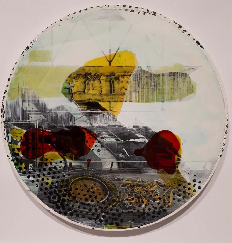 "Hong Kong" by Tony Soulié (20x20in), 2019