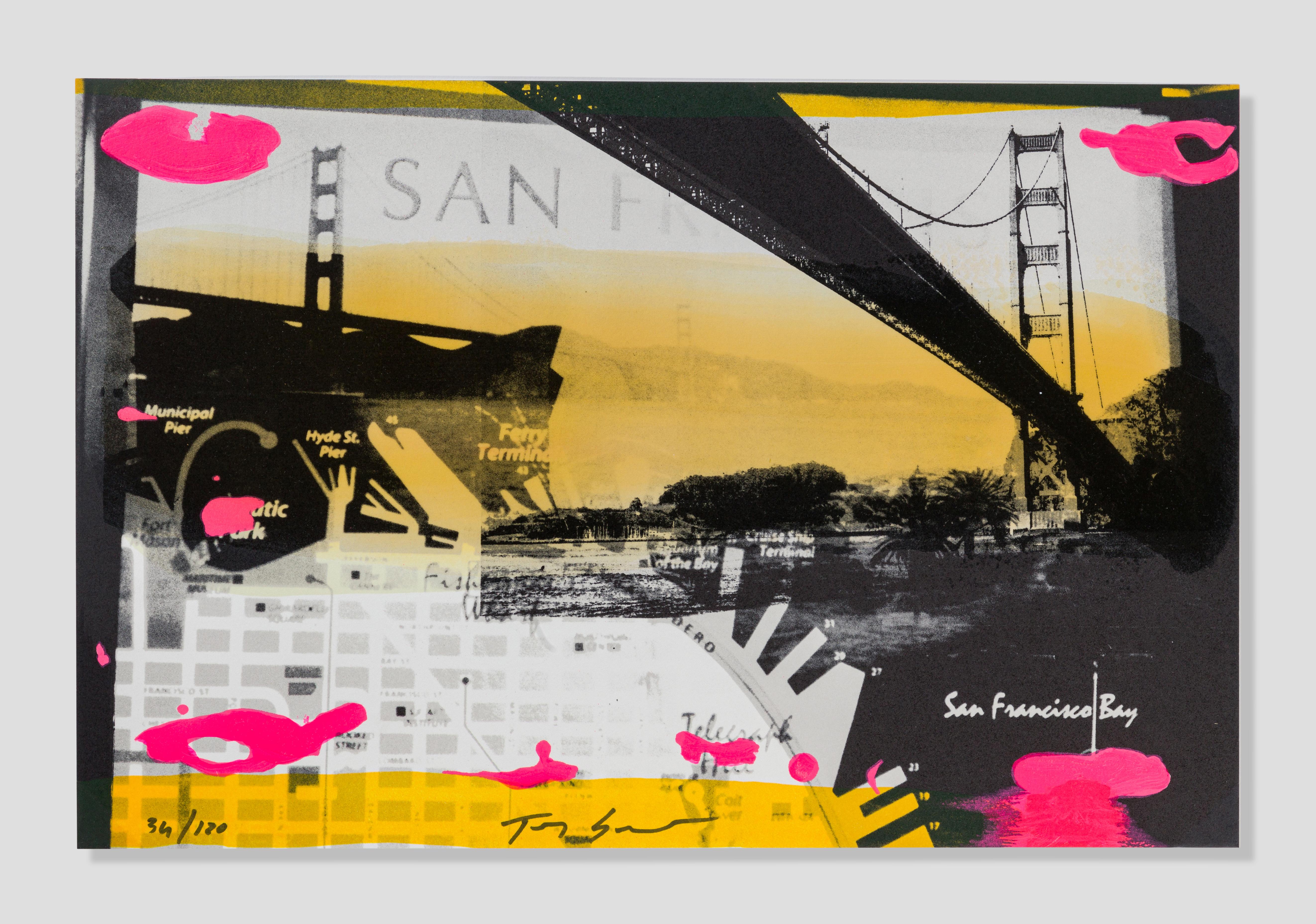 Bucht von San Francisco II – Print von Tony Soulie