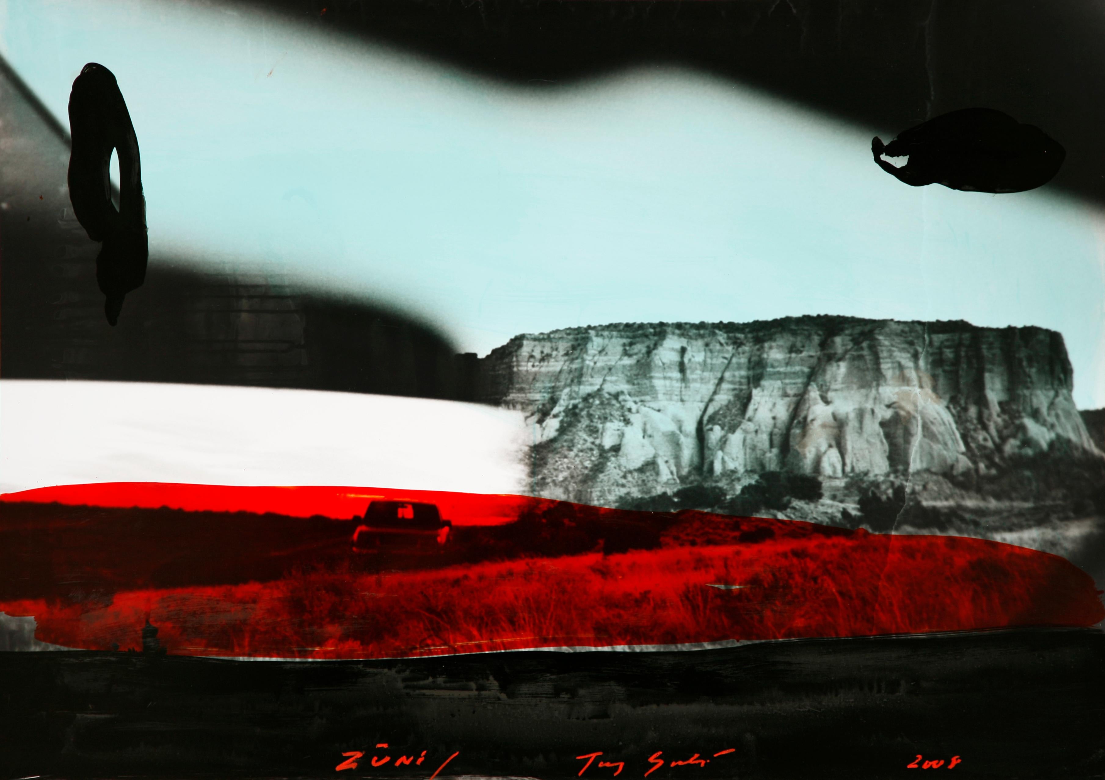 Tony Soulie Landscape Print - Untitled (Corn Mountain) 