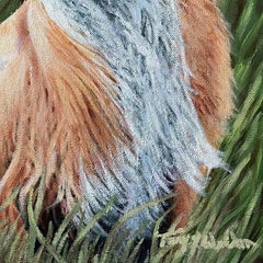 "Bliss" (2024) by Tony, Two Feather, Weldon, Original Acrylic Animal Painting