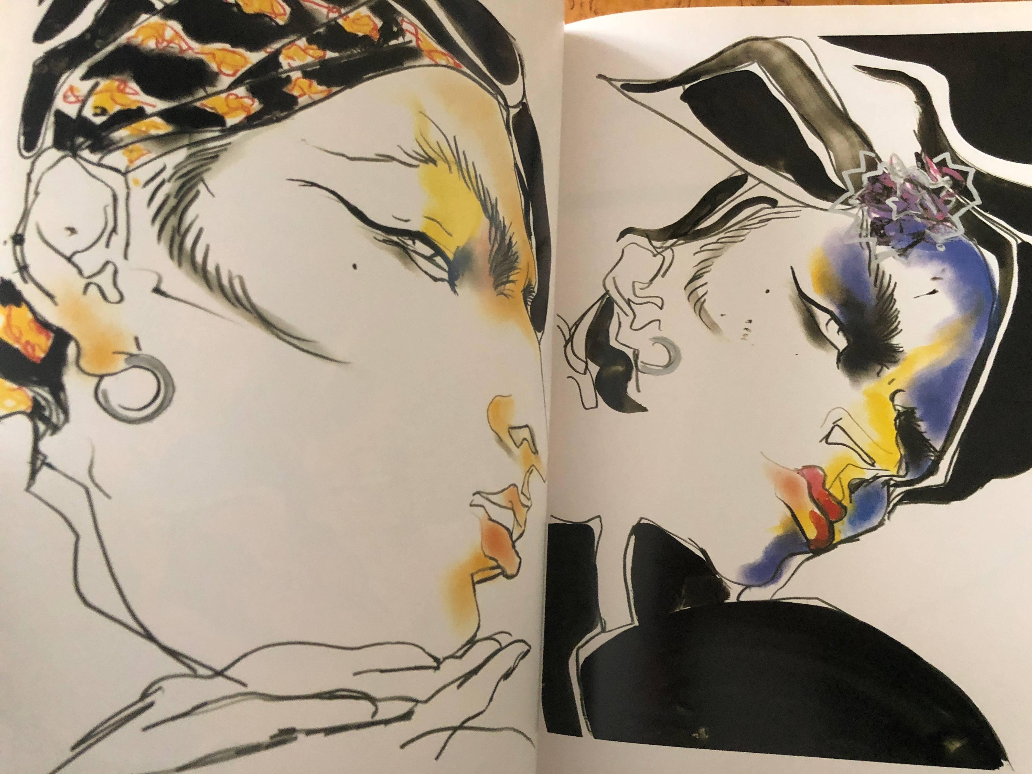 VIRAMONTES アートブック Tony Viramontes Fashion Illustration Book from Japan For