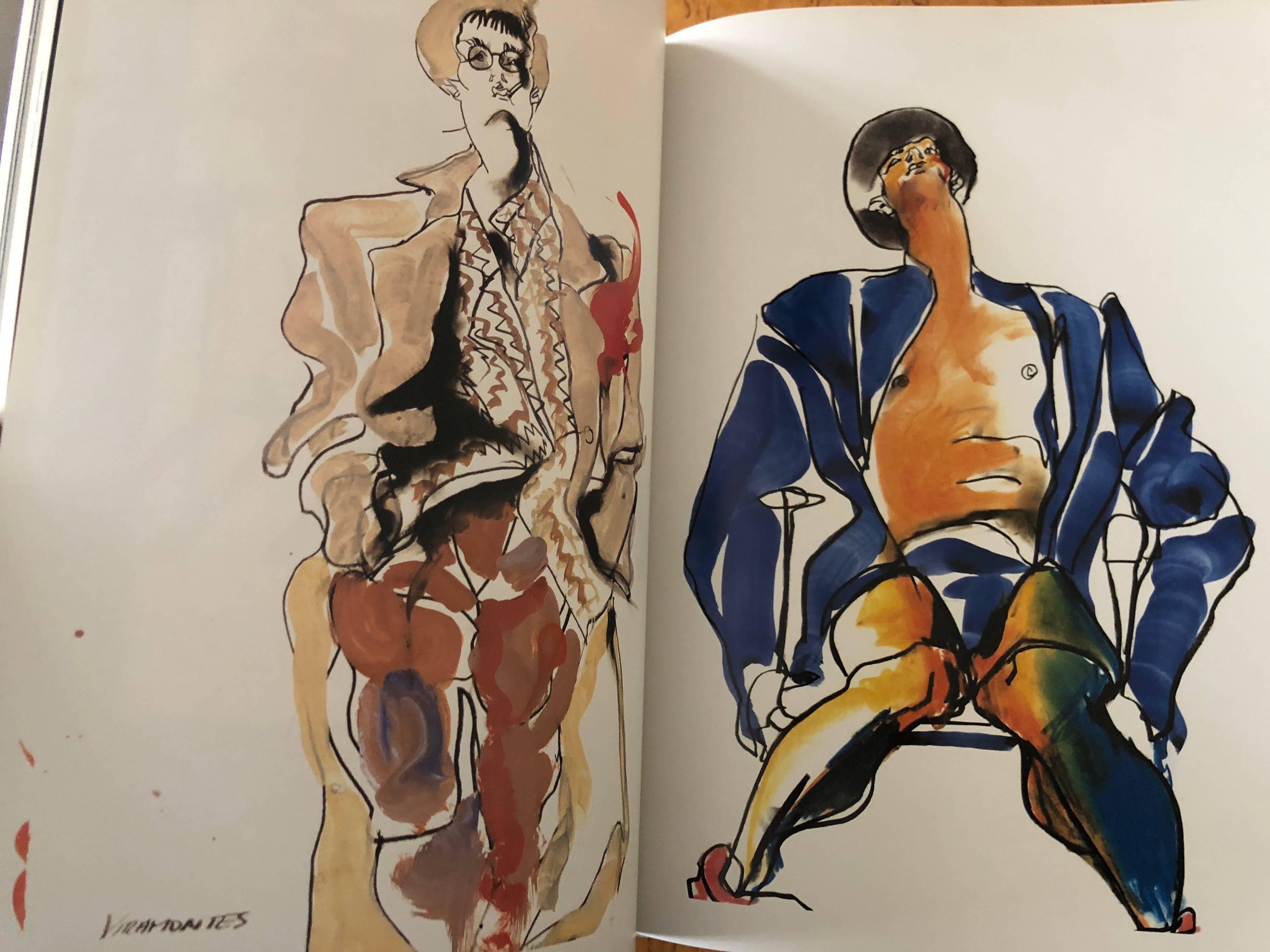 VIRAMONTES アートブック Tony Viramontes Fashion Illustration Book from Japan For