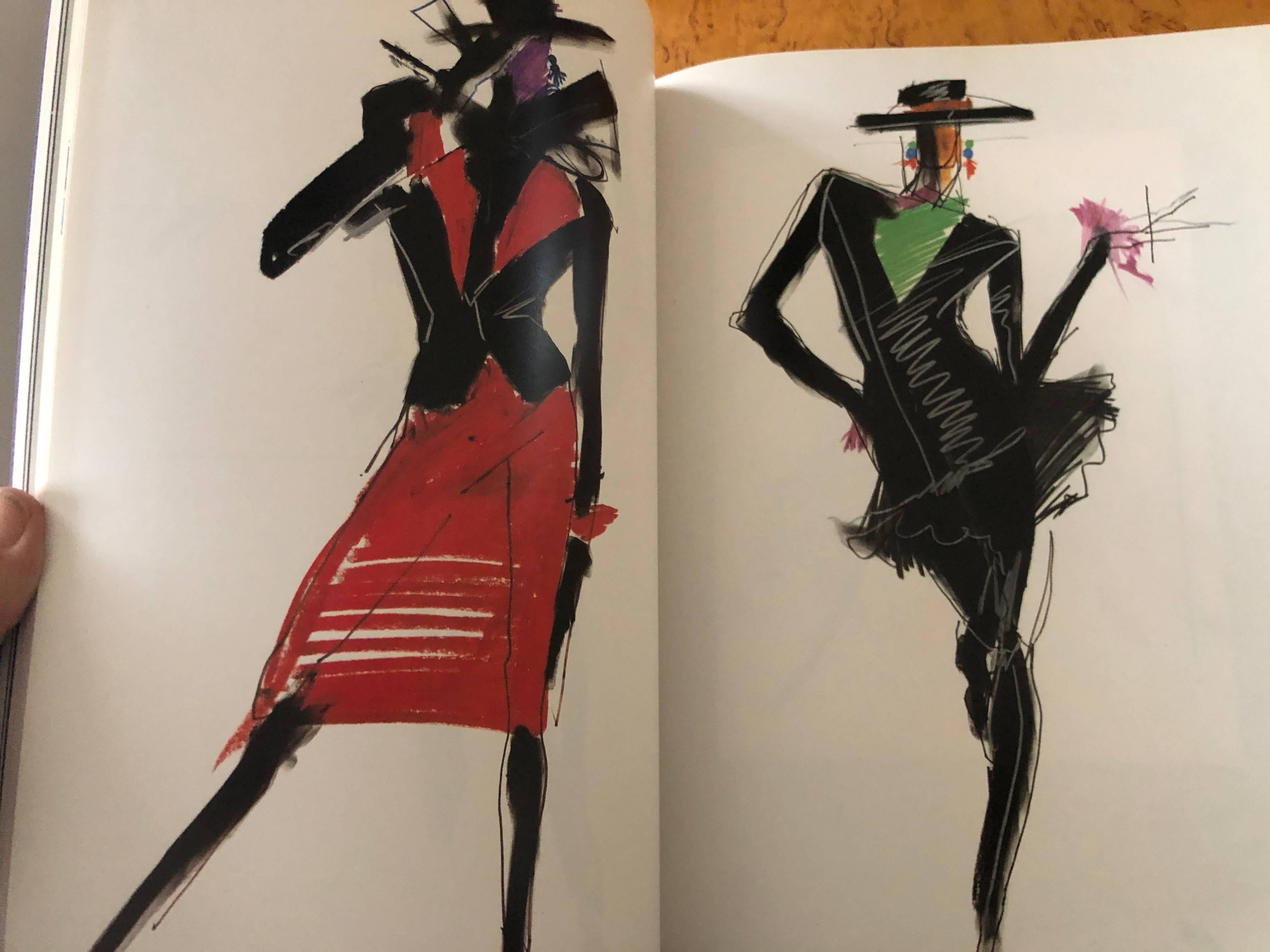 VIRAMONTES アートブック Tony Viramontes Fashion Illustration Book from Japan For