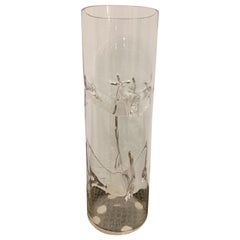 Toni Zuccheri Murano Glas Kunst Vase