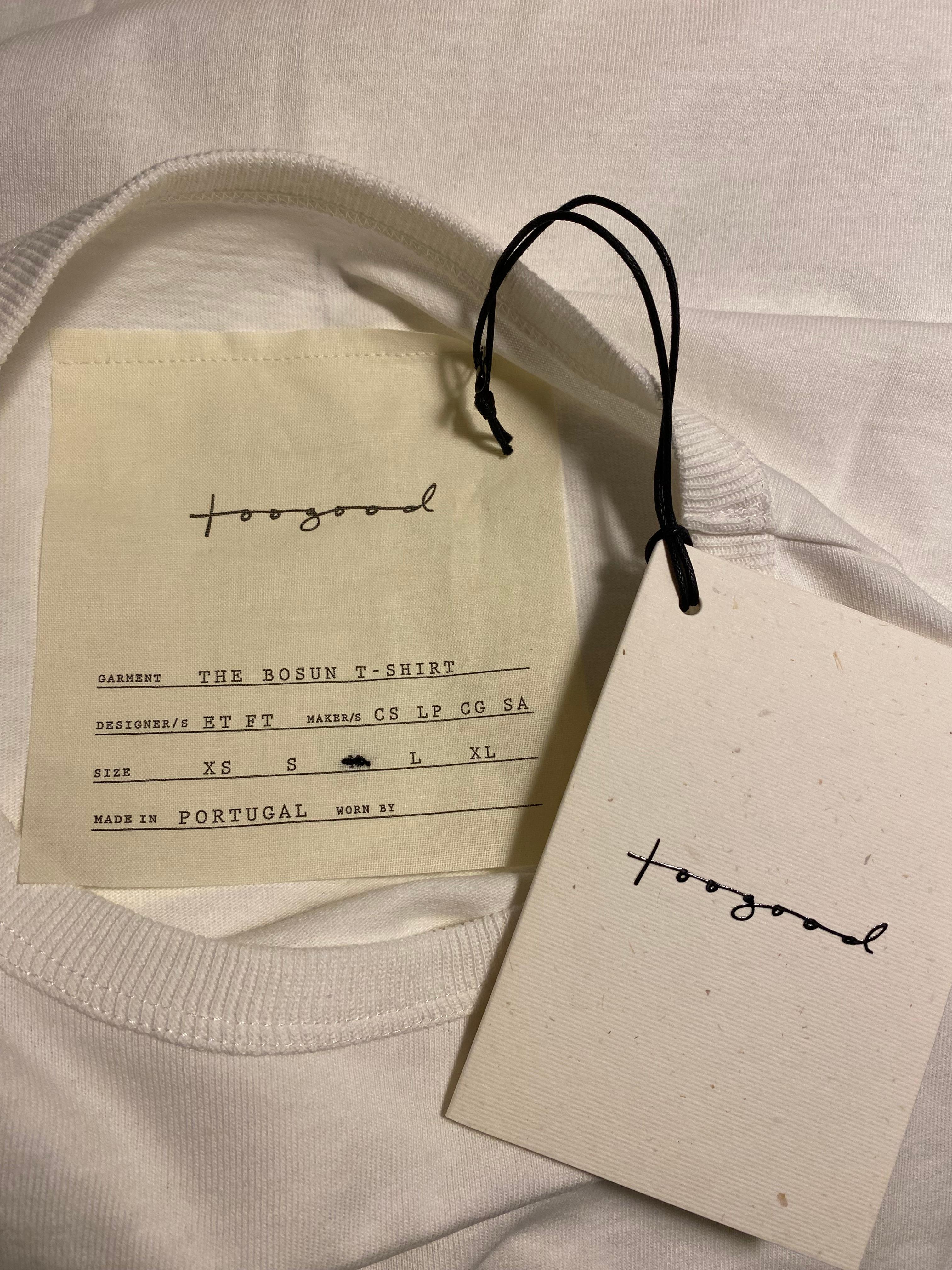 Toogood Bosun T shirt Taglia M. BNWT in vendita 1