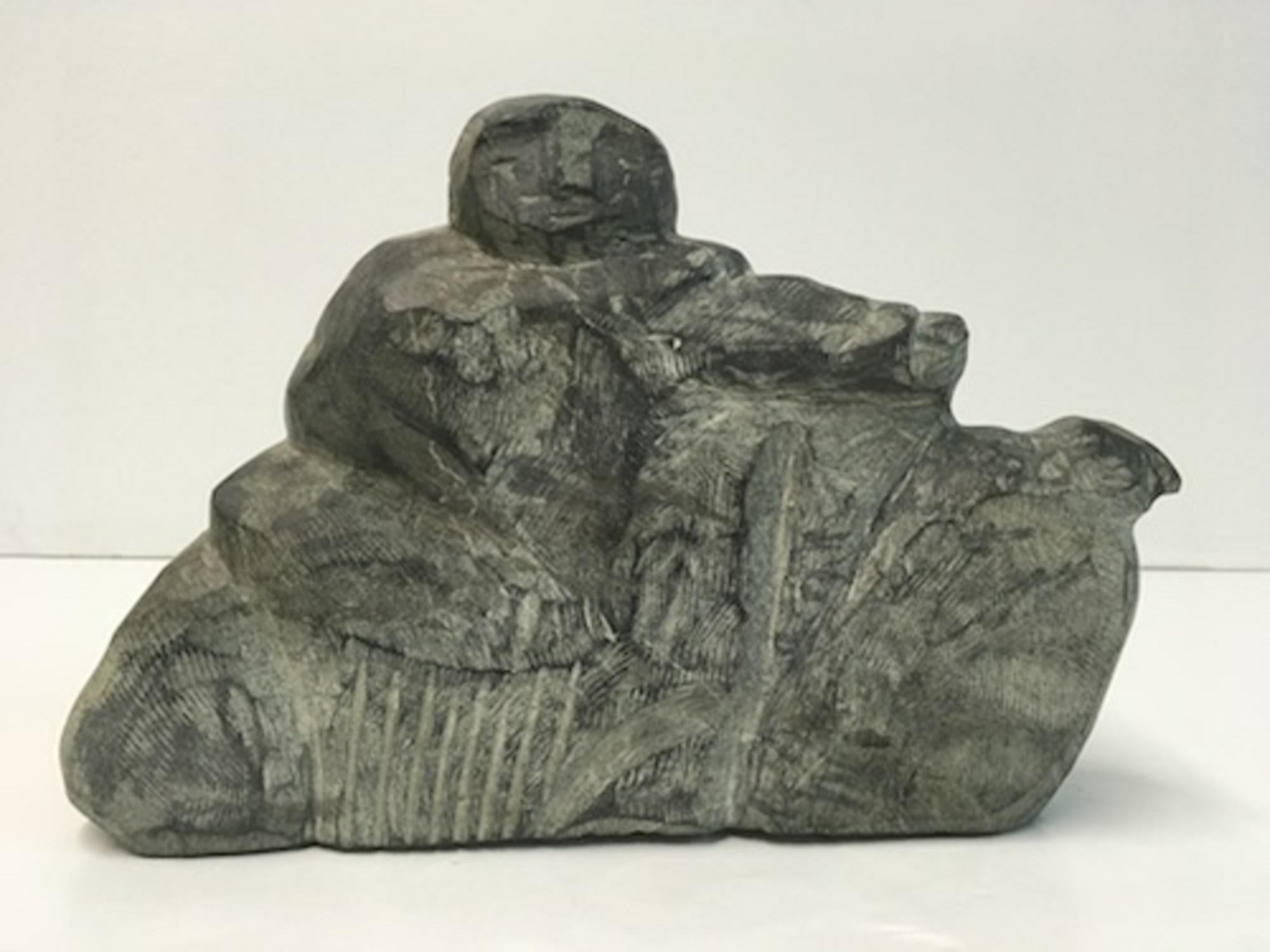 Inuit : femme et oiseau