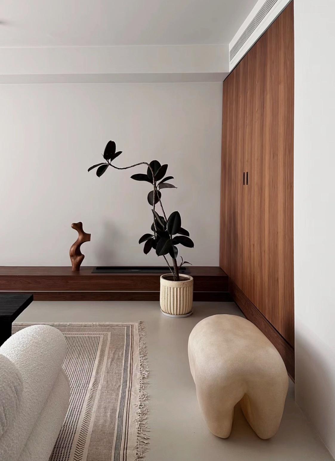Sgabello in fibra di vetro a forma di dente, Nature Plain Beige di kar in vendita 9