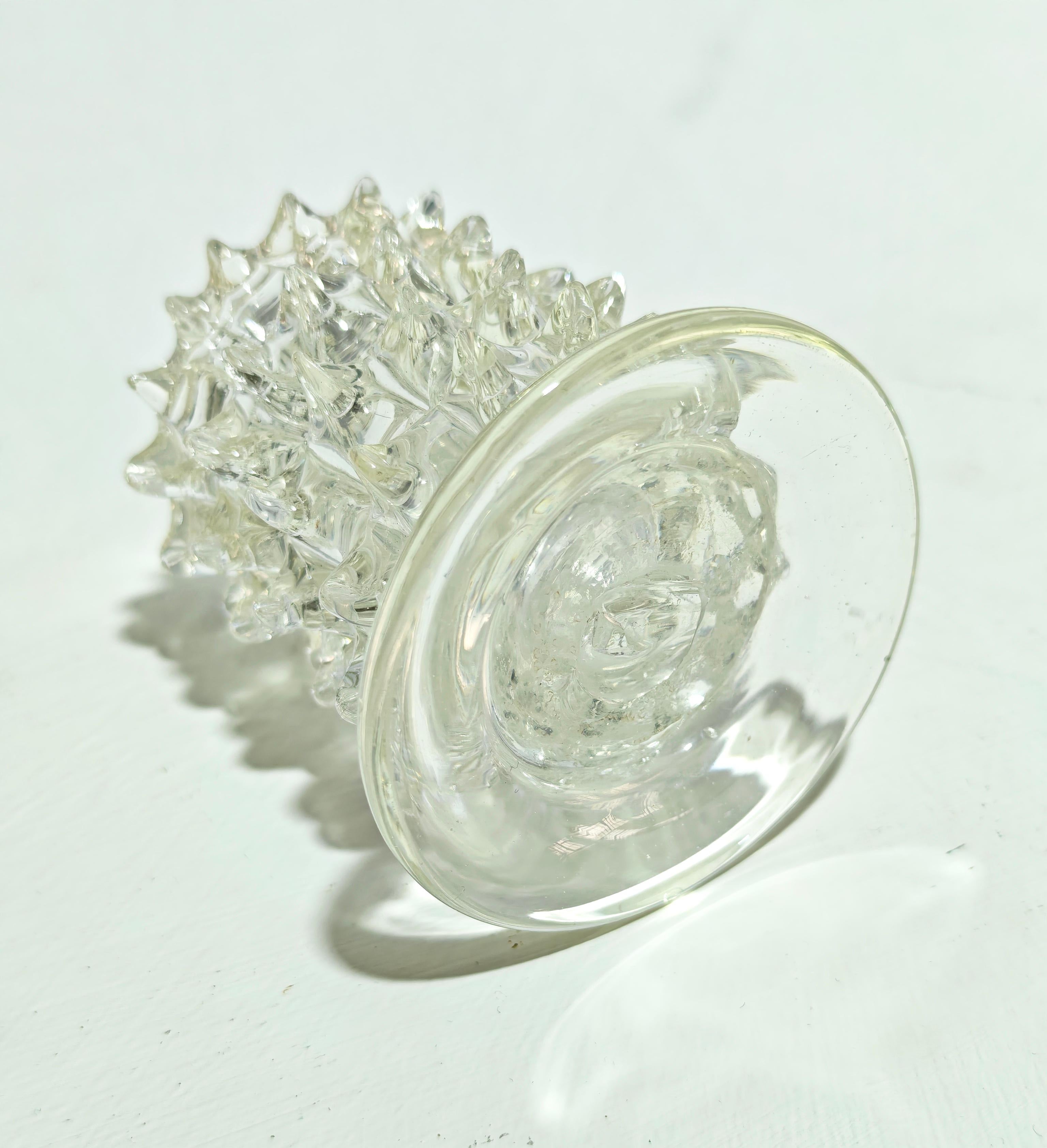 Toothpick/Candle Holder Rostrati Series by Barovier & Toso Murano Italy 1950/60s Moderno de mediados de siglo en venta