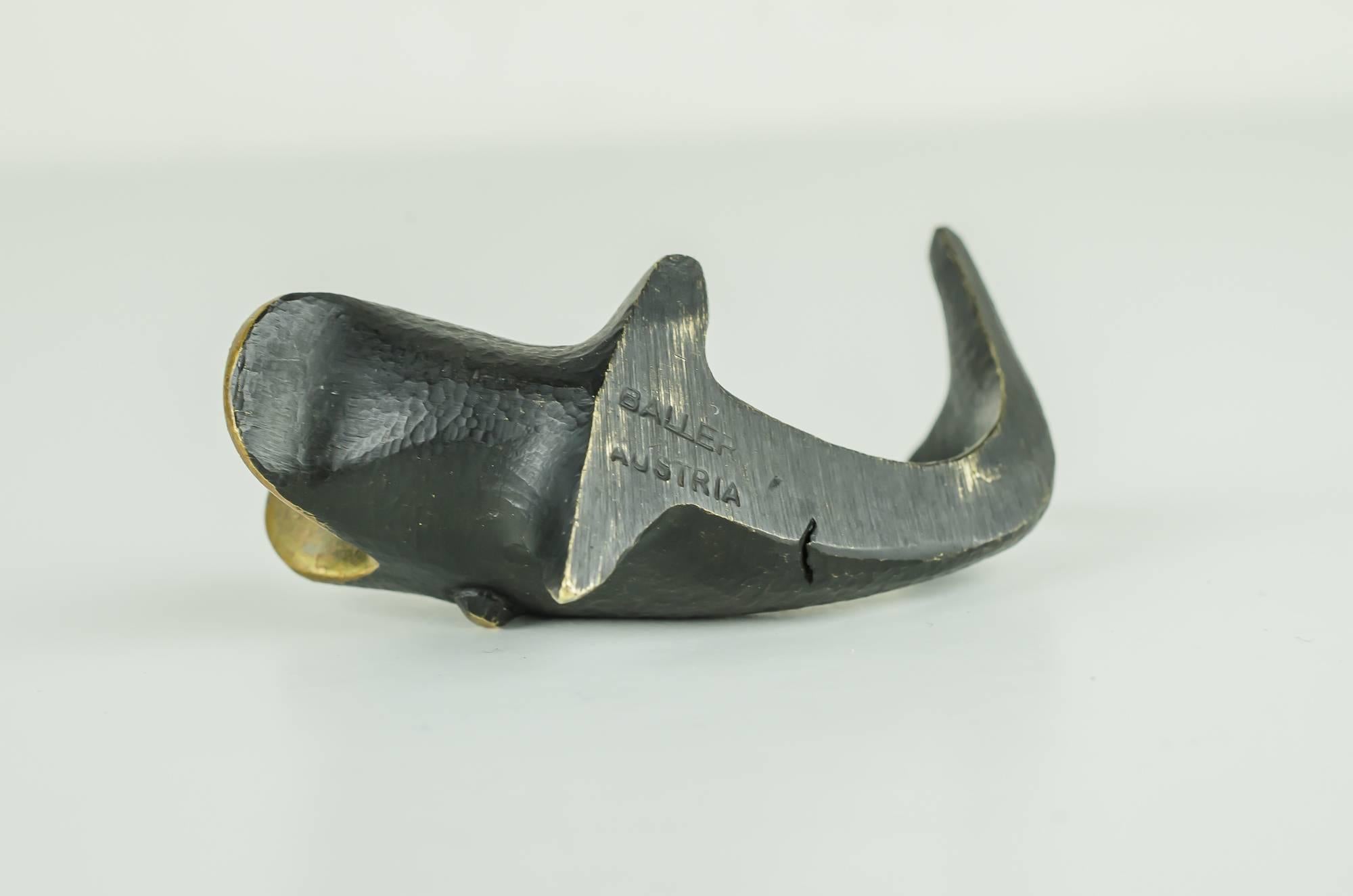 Toothpick Holder Fish by Walter Bosse In Excellent Condition In Wien, AT